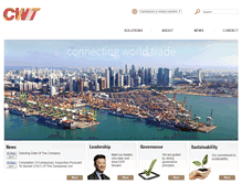 Tablet Screenshot of cwtlimited.com